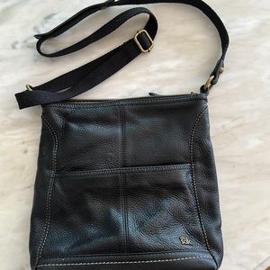 The Sak Crossbody Black Leather Bag